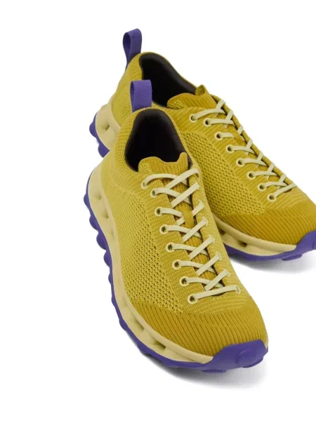 Sneakerși Camper tricotate galben