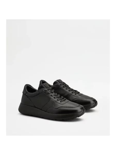 Sneakersy Tod's skórzane czarne