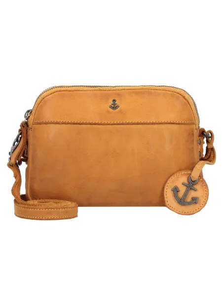 Harbour Geantă de umăr Anchor Love șofran galben