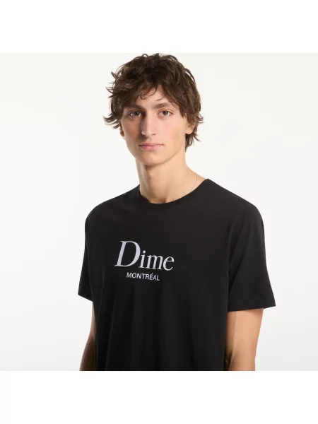Klasické tričko Dime čierna