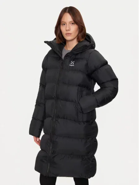 Haglöfs Vatovaná bunda Long Mimic černá