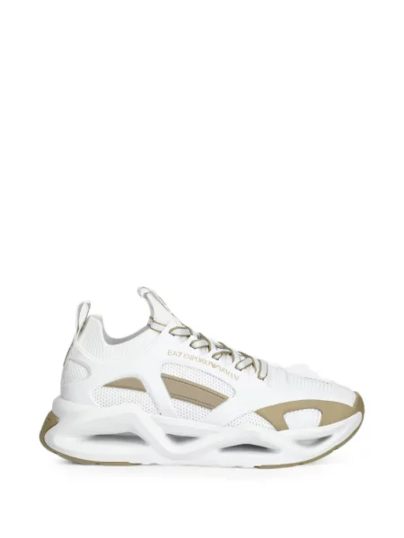 Sneakerși Ea7 Emporio Armani cu imagine alb