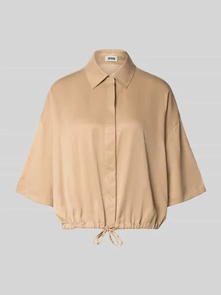 Bluzka o kroju relaxed fit z mieszanki modalu model Lainay' Drykorn