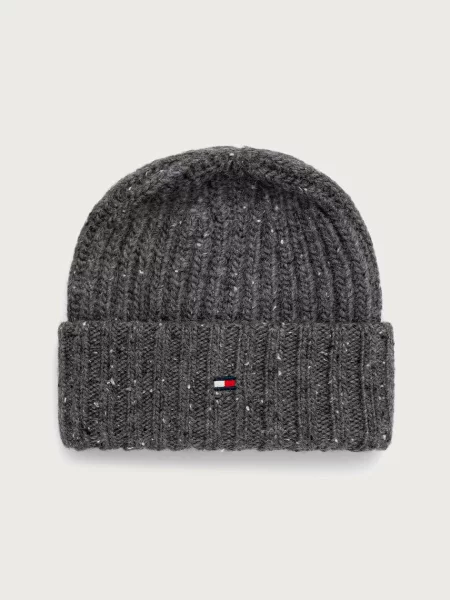 Tommy Hilfiger σκούφος beanie ανδρικός με μαλλί