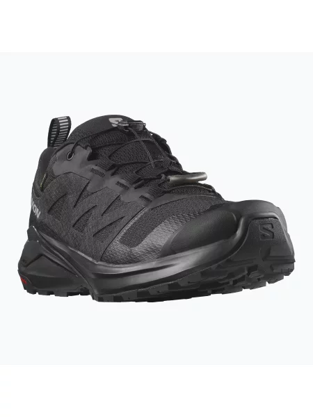 Încălțăminte de trekking pentru femei Salomon X-Adventure GTX Black/Black/Black negru