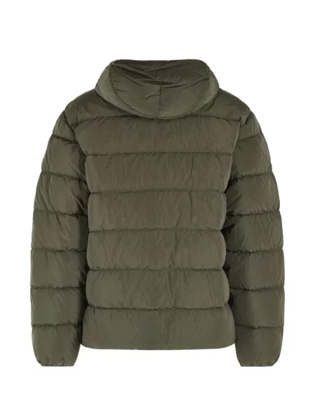 Geacă cu puf C.p. Company cu glugă verde