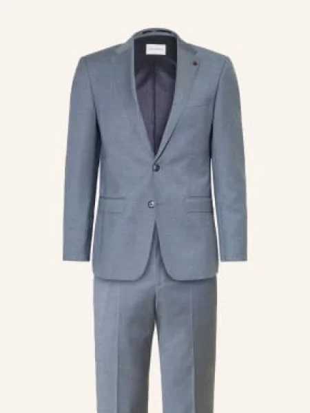 Roy Robson Oblek Slim Fit černošedá
