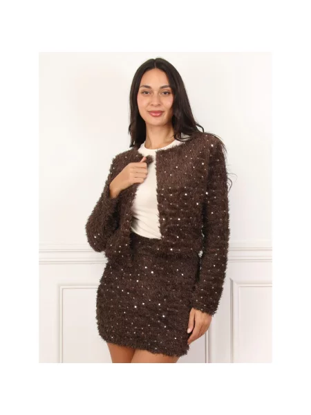 Suknja La Modeuse smeđa