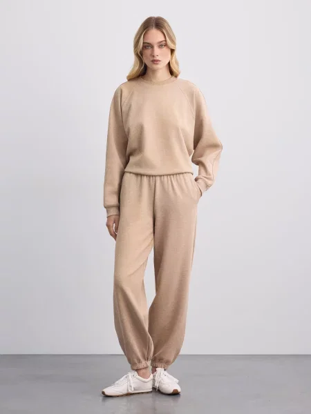 Mohito Kelnės jogger smėlio
