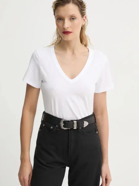 Rag & Bone tricou din femei alb