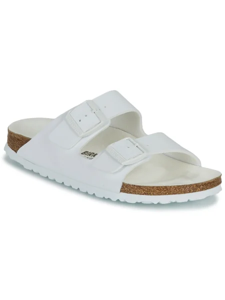Olcsóbban. Papucs BIRKENSTOCK Arizona BF Narrow triples white. Méret: 41 EU fehér