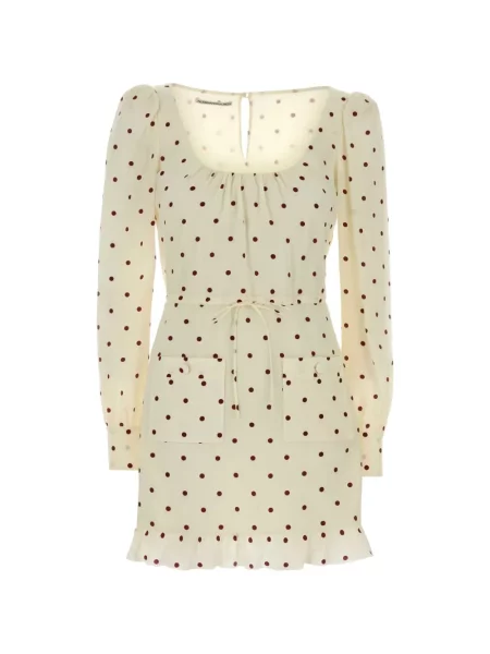 Rochie mini Alessandra Rich cu buline cu volane