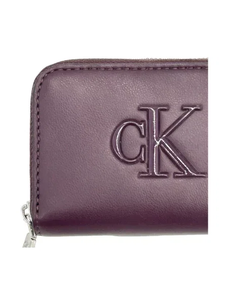 Calvin Klein Pénztárcák BOLD borvörös lila