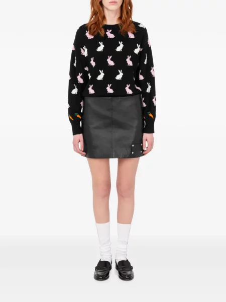 Pulover Love Moschino de lână negru