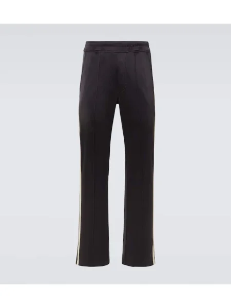 Pantaloni Tom Ford din jerseu violet