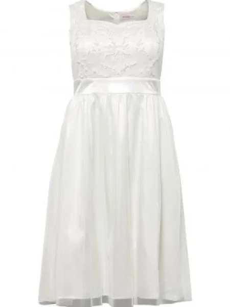 SHEEGO Rochie de seară murdar alb