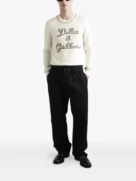 Pulover Dolce & Gabbana alb