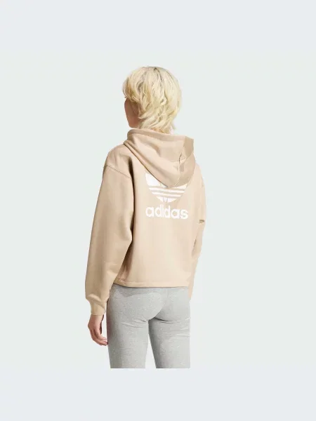Худі adidas Adicolor бежевий