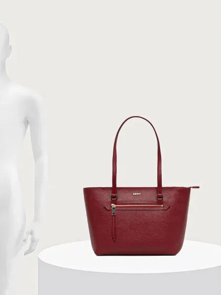 DKNY сумка-шопер шкіряна
