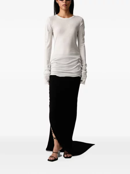 Długa koszulka Rick Owens Drkshdw biała