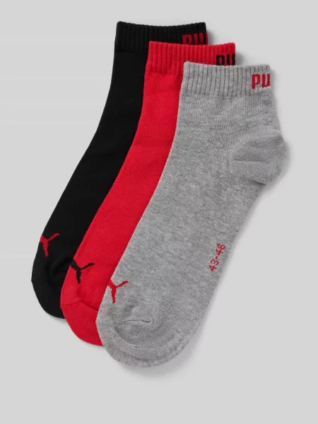 Krótkie skarpety z logo w zestawie 3 szt. Puma