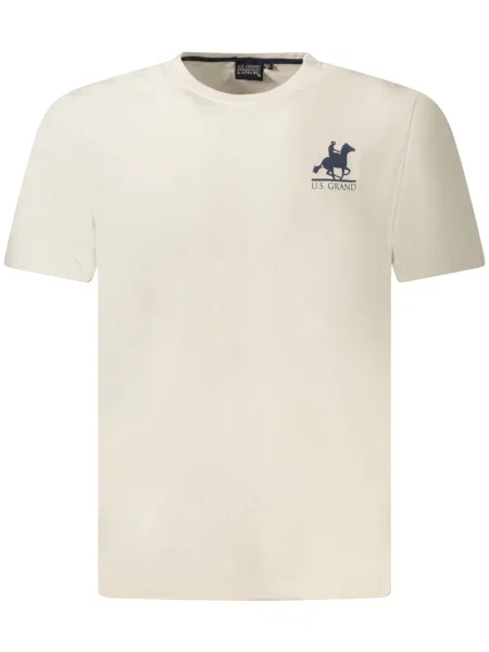 Polo U.s. Grand Polo cu mâneci scurte bej