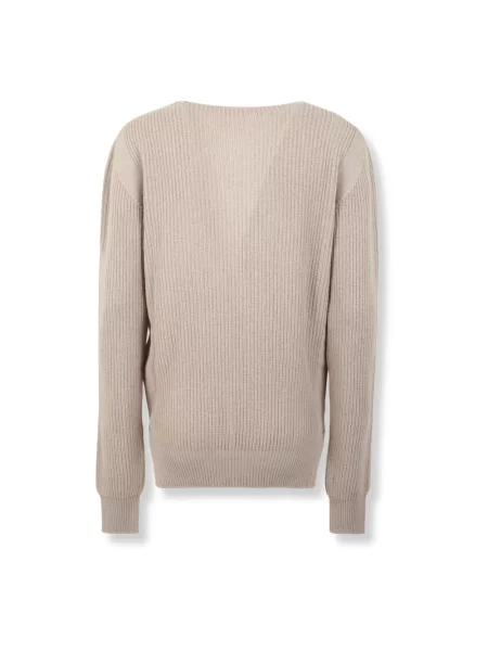 Sweter Rick Owens wełniany beżowy