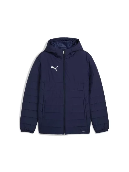 Kurtka z kapturem Puma Team Additions niebieska