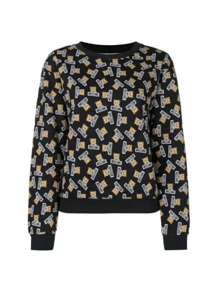 Bluza Moschino z nadrukiem typu teddy