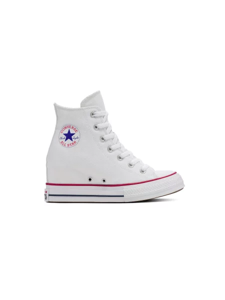 Converse Chuck Taylor All Star Wedge Platform Kobiety Buty sportowe Converse Size: 4 biały