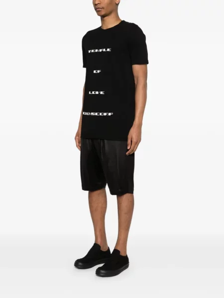 Γραφικός μπλούζα Rick Owens Drkshdw μαύρο