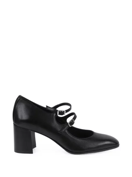 Pantofi cu toc Carel Paris cu bretele negru