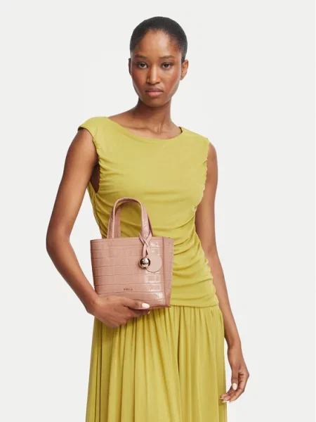 Torbica Furla Divide It Mini ružičasta
