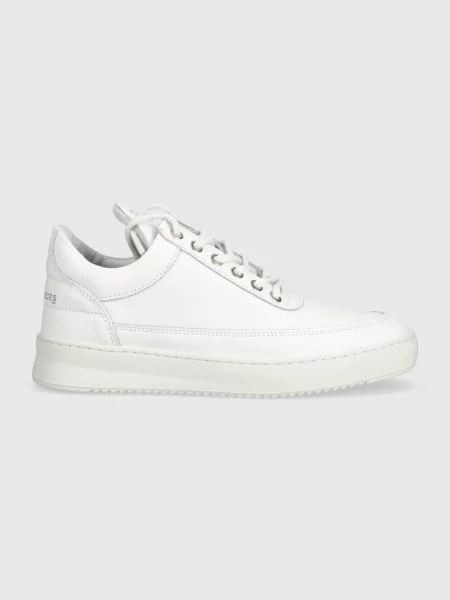 Filling Pieces sneakers din piele Low top Ripple Crumbs alb