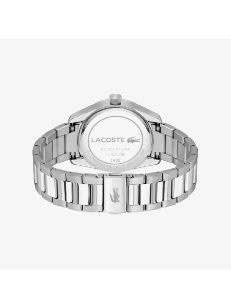 Lacoste Zegarek Boston Męski Srebrny szary
