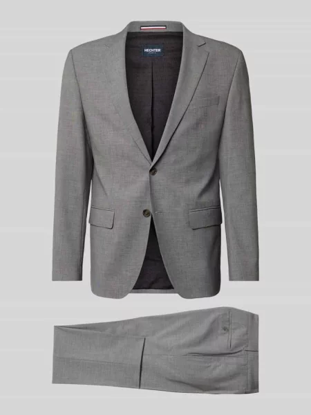 Garnitur o kroju regular fit z dodatkiem Hechter Paris