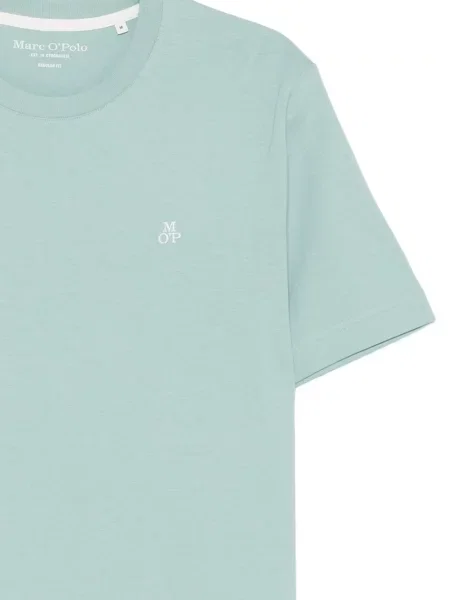 Polo Marc O'polo με σχέδιο με στρογγυλή λαιμόκοψη πράσινο