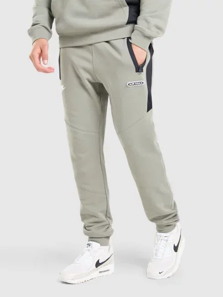 Nike Spodnie M Nsw Air Max Flc Jogger zielone