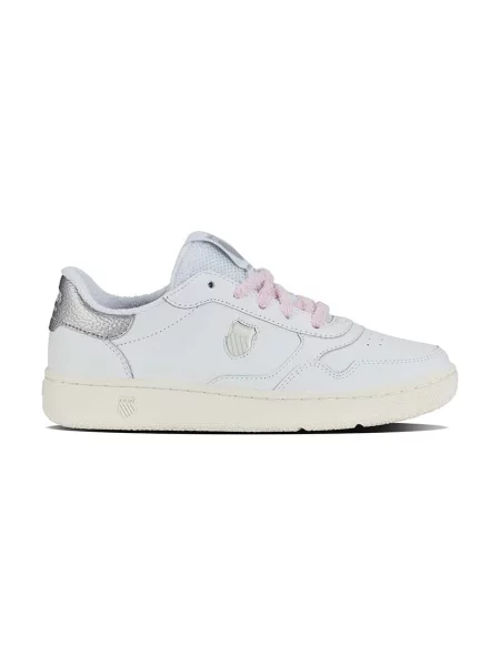 Kožené sneakers boty K-Swiss SLAMMSHIELD II bílá