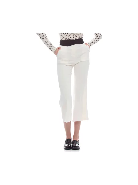 Pantaloni Kocca alb