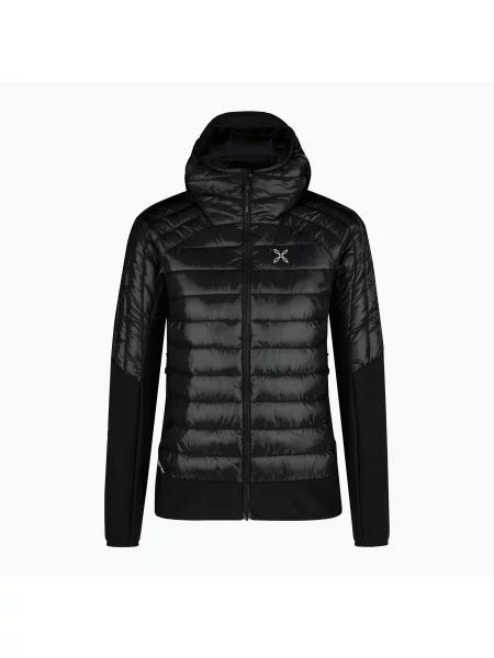 Дамско яке за скитуринг Montura Peak Hybrid Hooded black черно