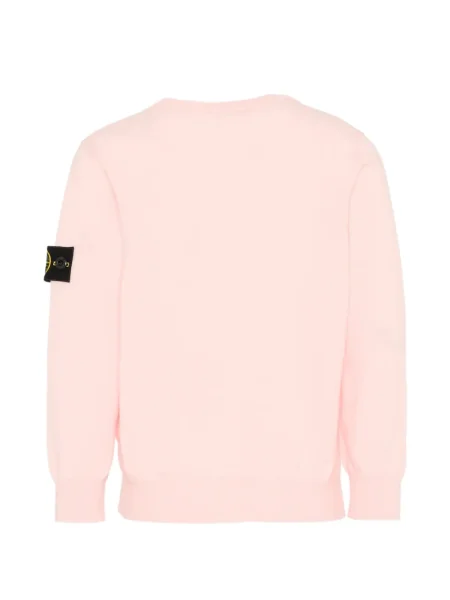 Sweter dziecięcy Stone Island różowy