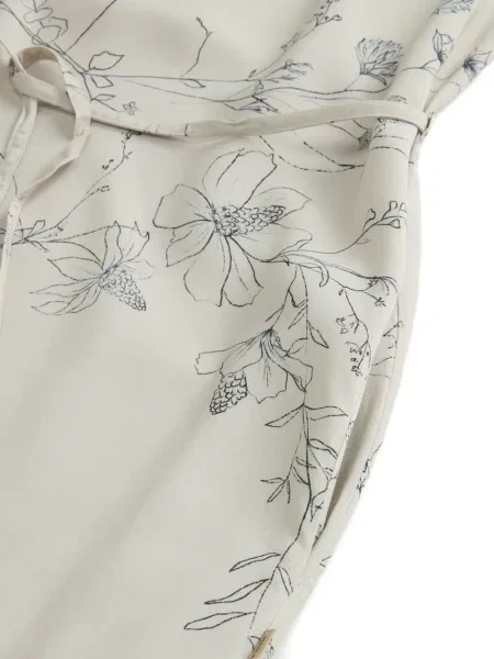 Rochie tip cămașă Woolrich cu model floral cu imagine de costum