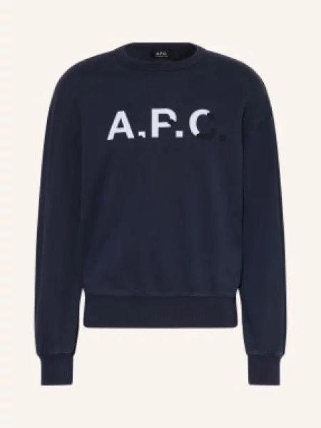 A.P.C. Bluza blau granatowa