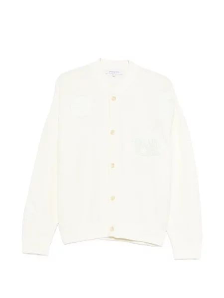 Cardigan Maison Kitsune cu broderie