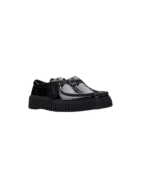 Félcipő Clarks fekete