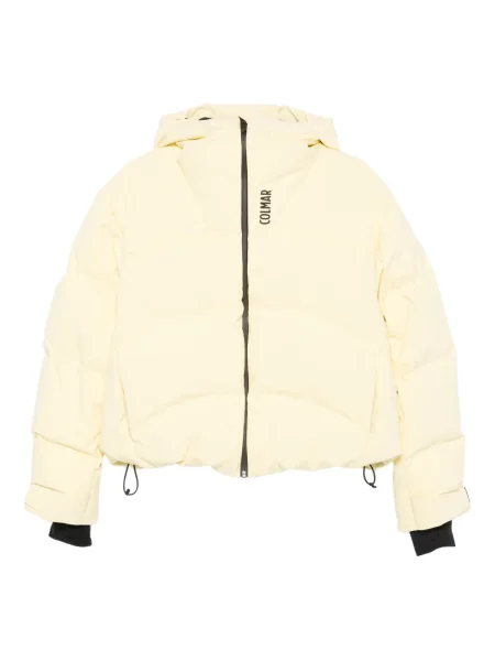 Jeździć na nartach kurtka narciarska Colmar z kapturem żółta