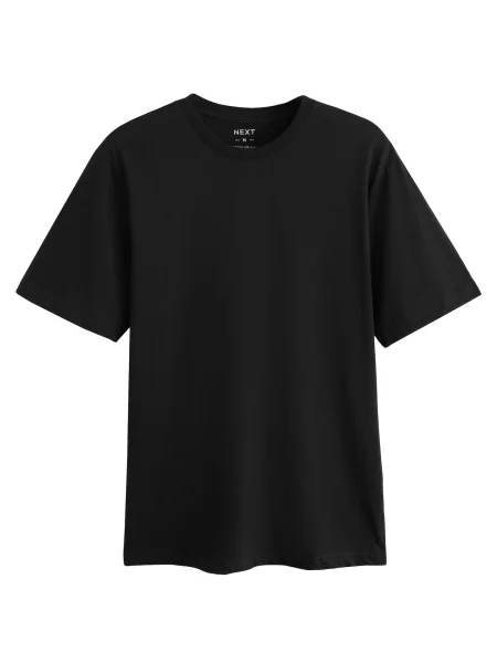 Next Tricou Essential' negru