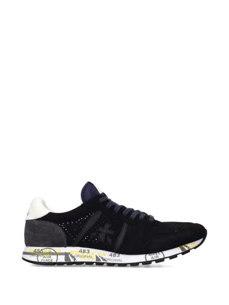 Sneakerși Premiata din piele de căprioară albastru