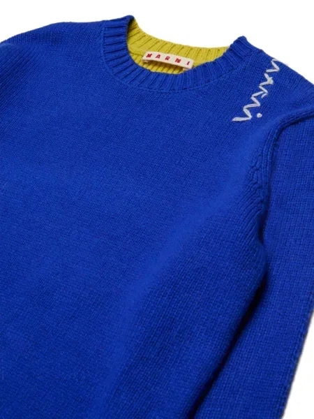 Sweter dziecięcy Marni niebieski